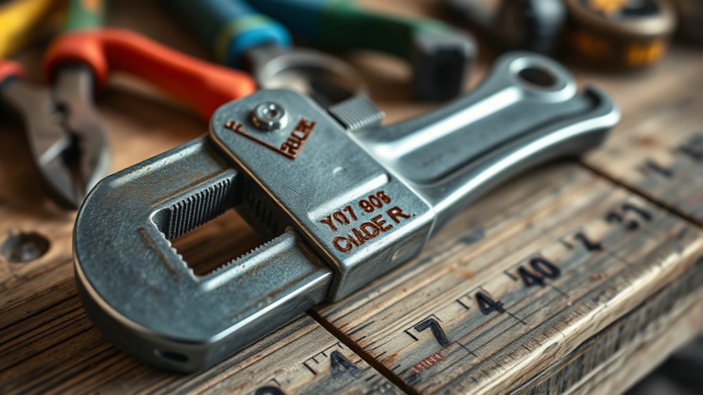 adjustable pipe wrench grip