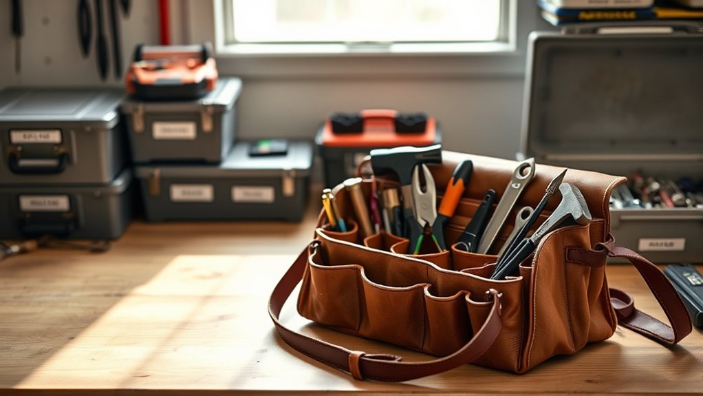 assess tools and storage needs