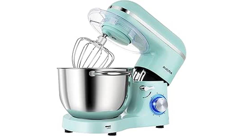 blue 6 5 qt stand mixer