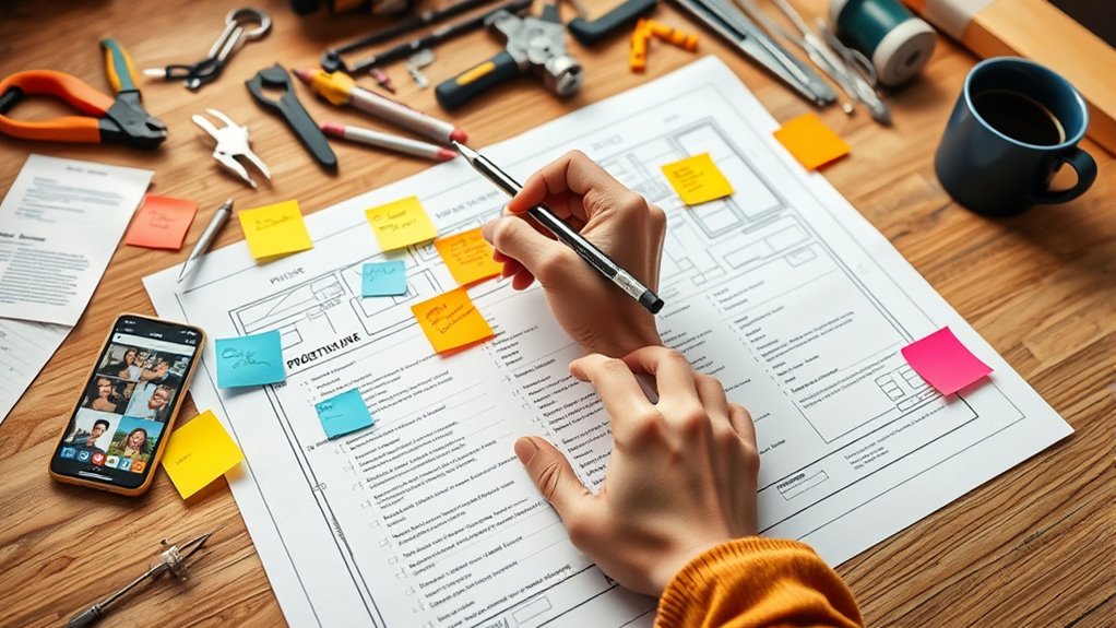 build in flexibility and contingencies