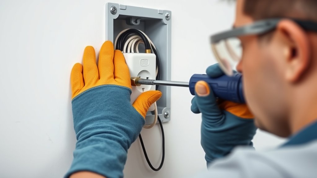 check connections and safety