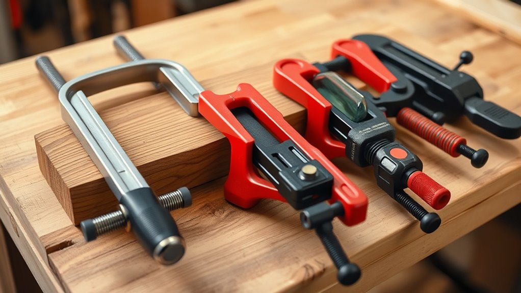 choose clamps based on material
