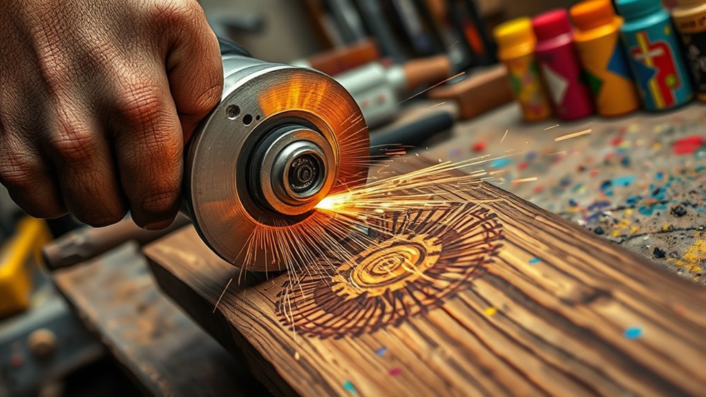 creative angle grinder projects