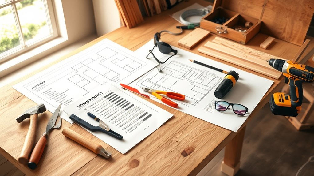 diy home project planning