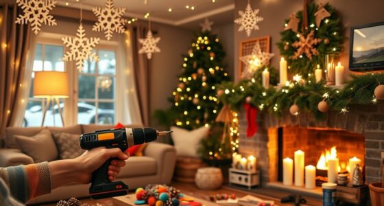 easy power tool holiday decor