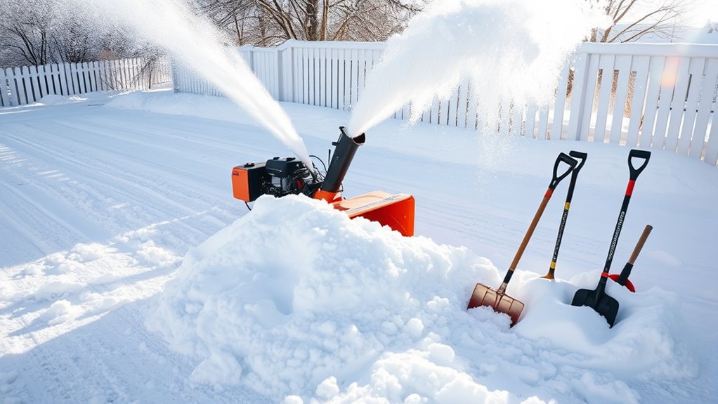efficient large area snow removal