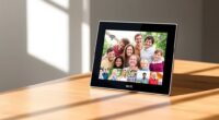 email enabled digital photo frames