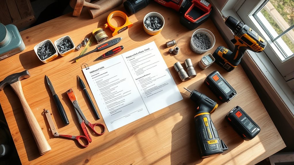 gather tools plan organize