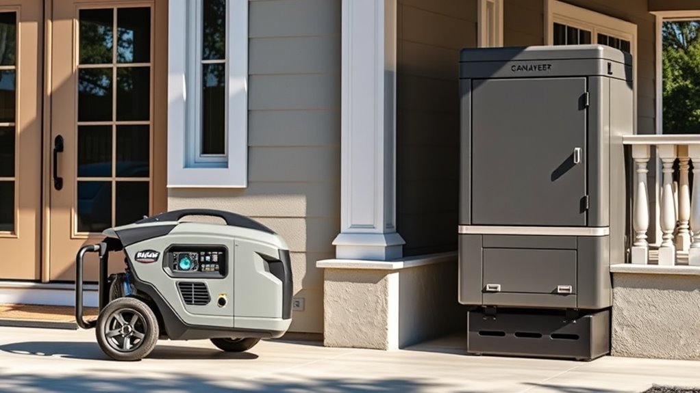 generator choice depends on needs