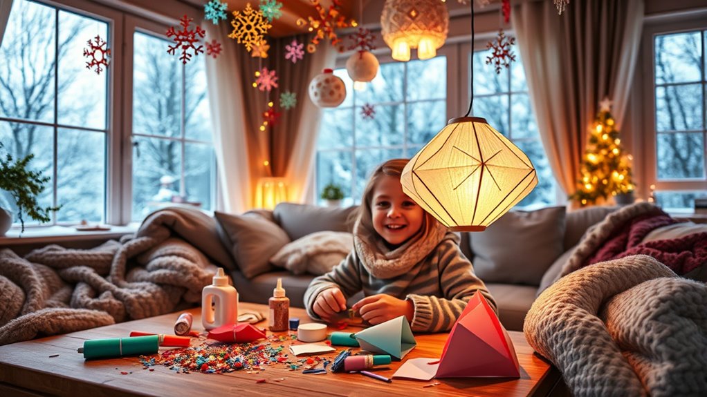 indoor snow day crafts