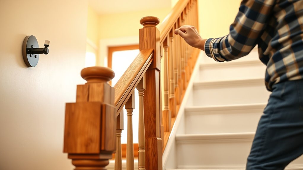 inspect stairs and handrails