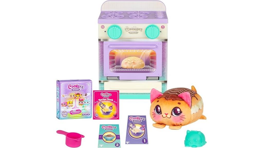 kids baking plush set