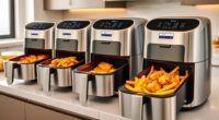 large family air fryers