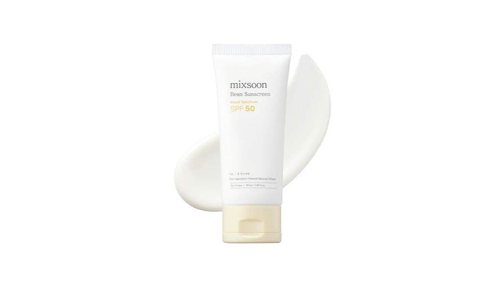 light texture spf 50 sunscreen