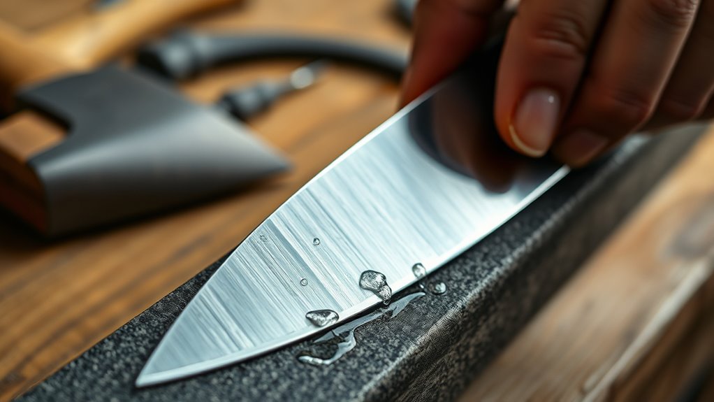 maintain sharp clean tools