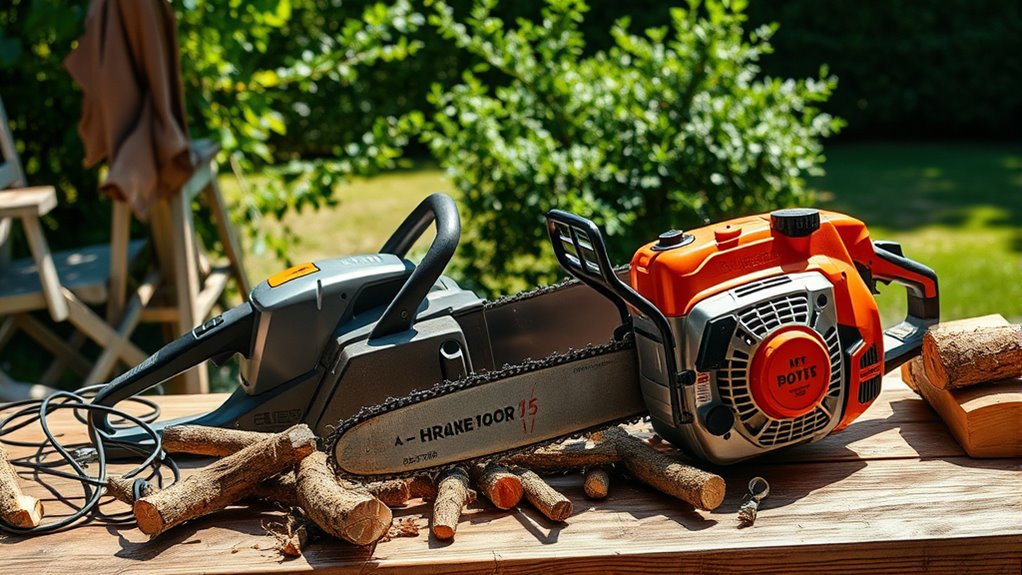 matching chainsaw to project