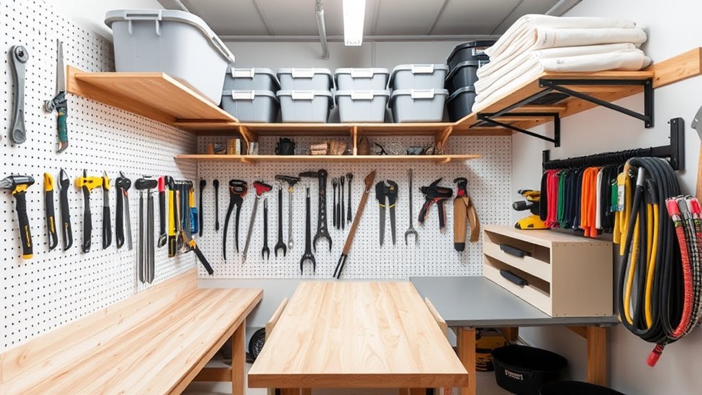 maximize vertical overhead storage