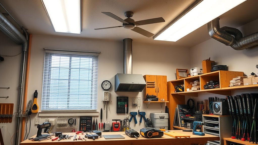 optimize lighting and airflow