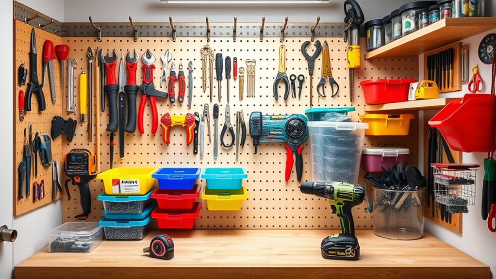 organize tools for efficiency