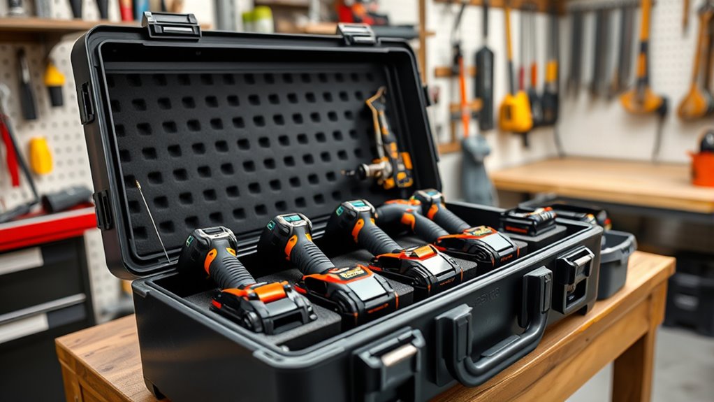 organize tools for safety