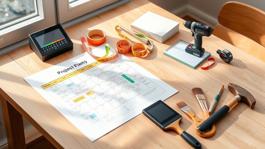 plan budget schedule adjust