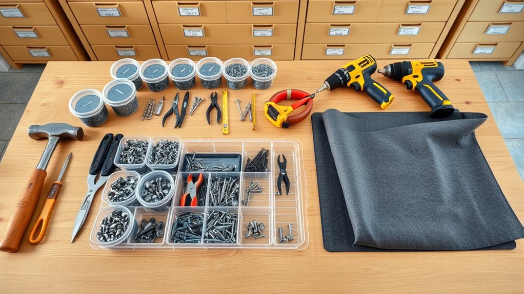 prepare tools plan thoroughly