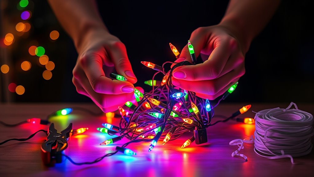 prevent knots during storage