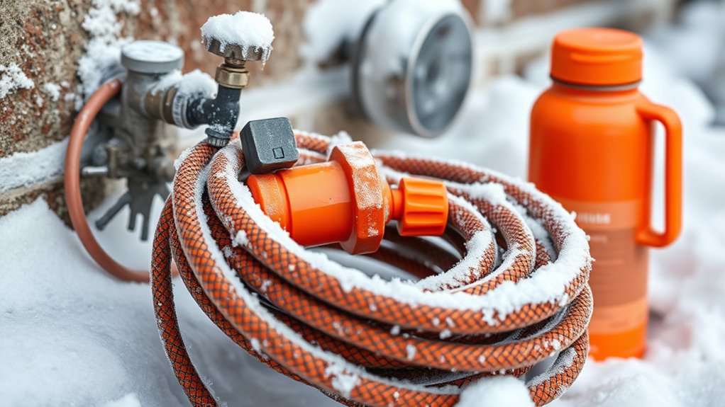 prevent pipes with insulation