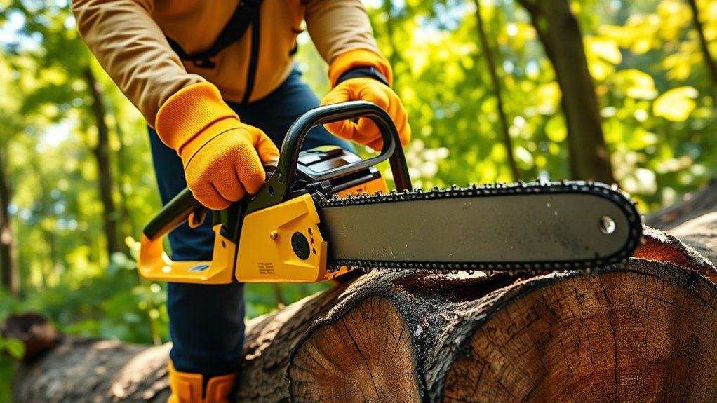proper chainsaw safety procedures
