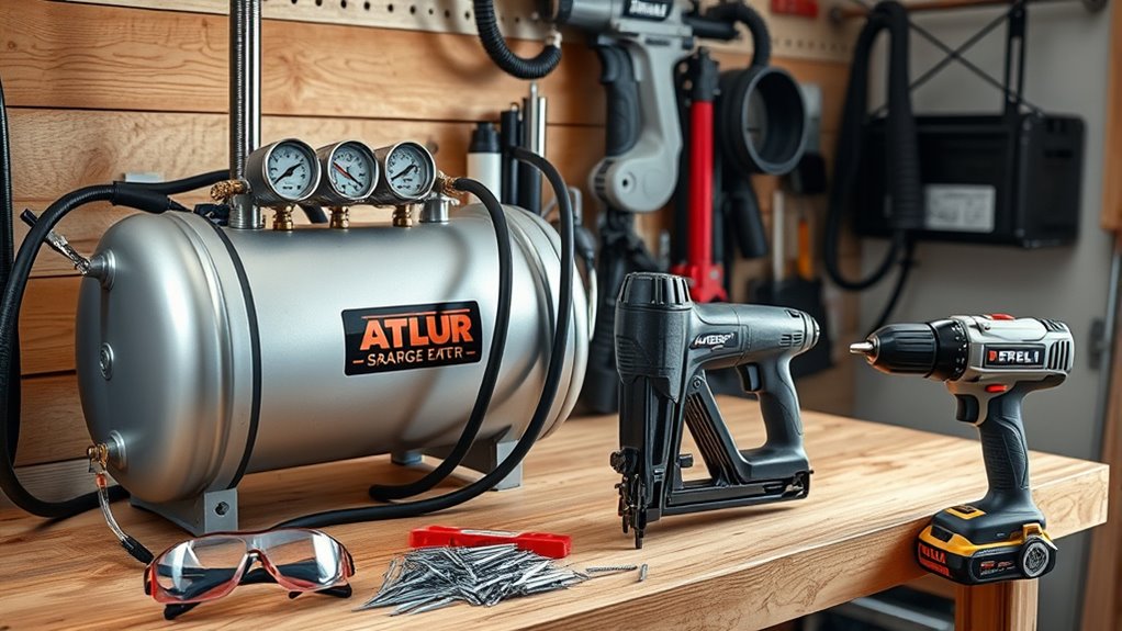 proper pneumatic tool maintenance