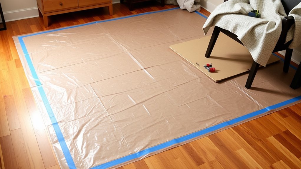 protective coverings and safety measures