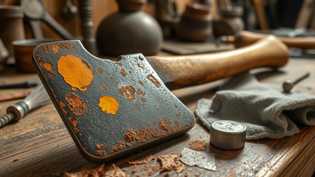 removing rust from tools