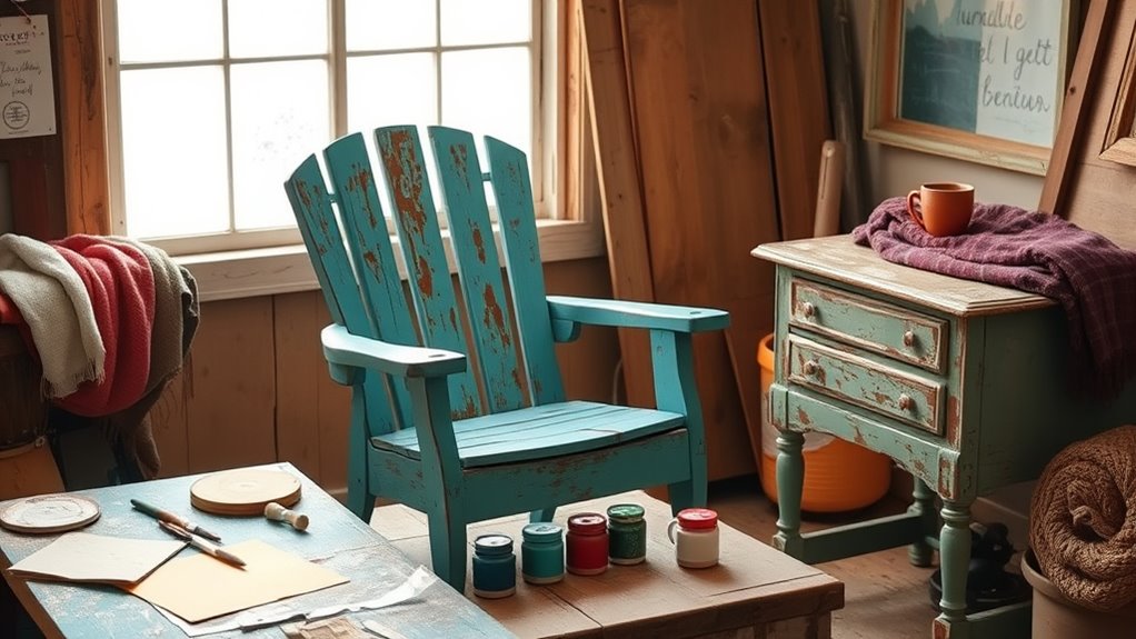 revamp furniture with paint