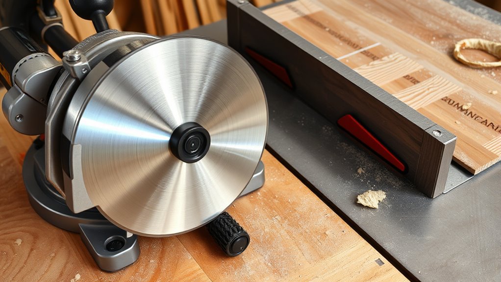 routine blade sharpening and cleaning