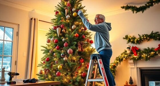 safe holiday decorating practices