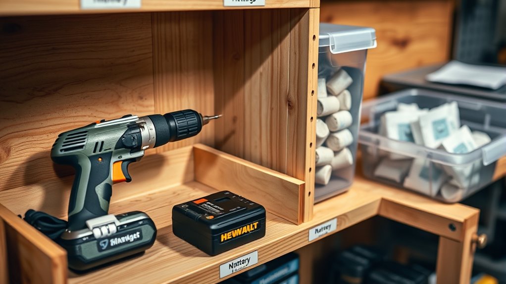 safe power tool storage