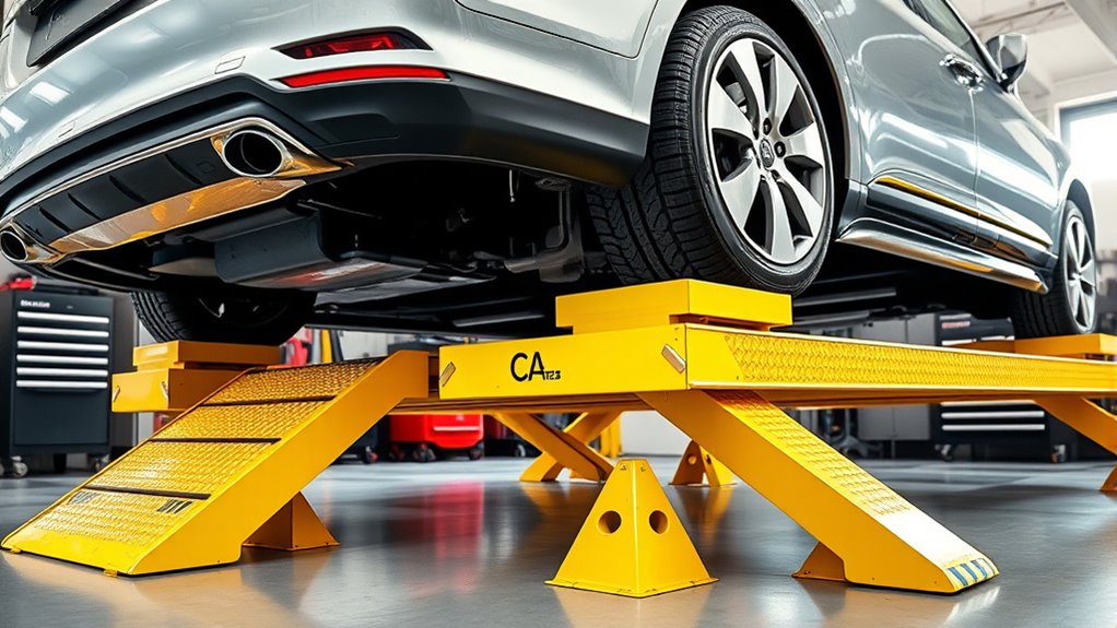 secure stable non slip ramps