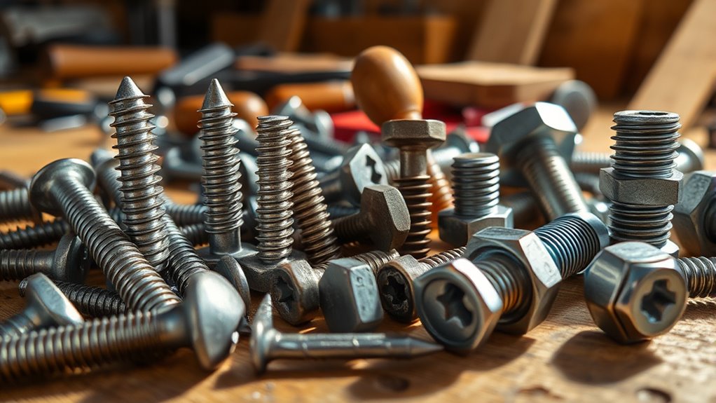 select fasteners based on material