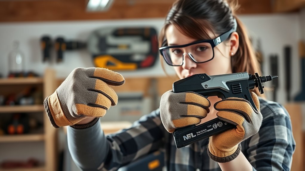 selecting suitable safe nail guns