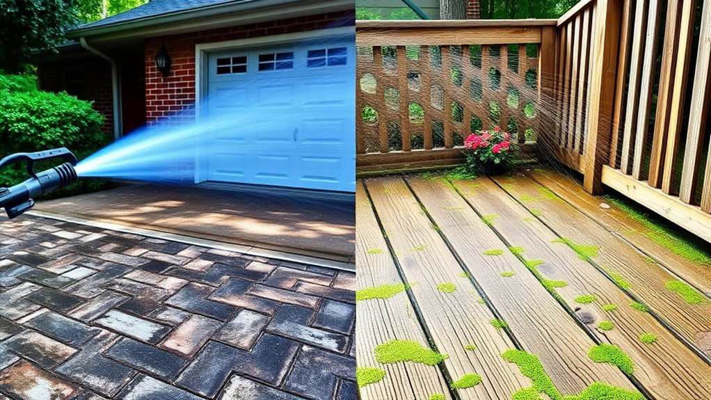 surface specific cleaning effectiveness