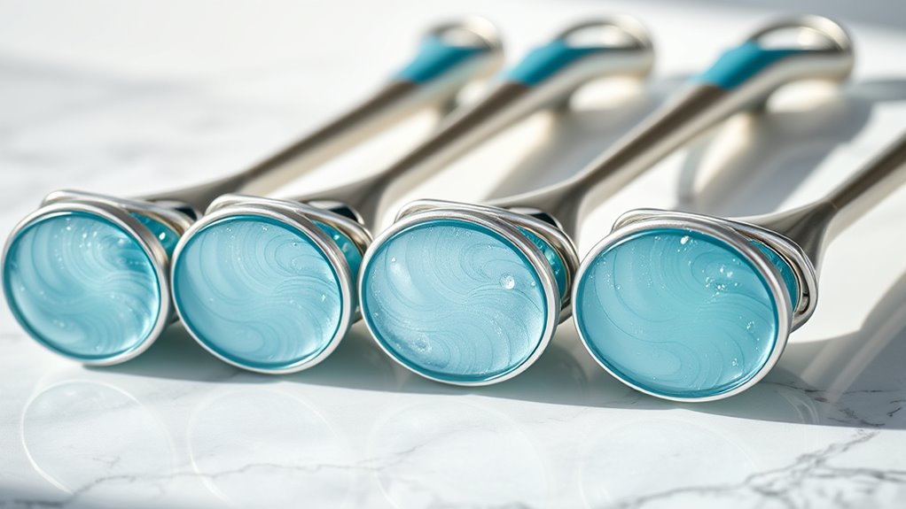 top face ice rollers