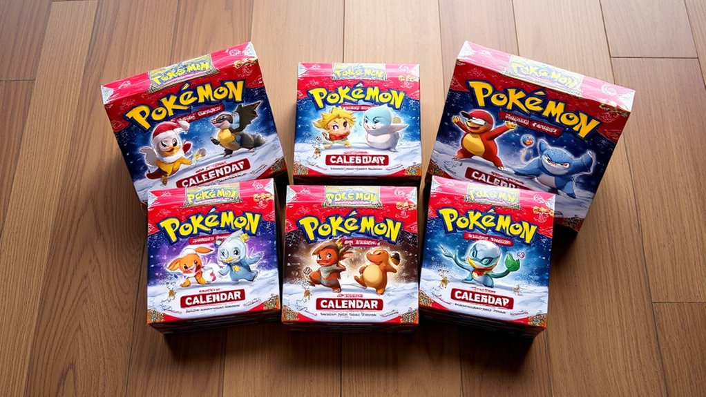 top holiday pok mon tcg calendars