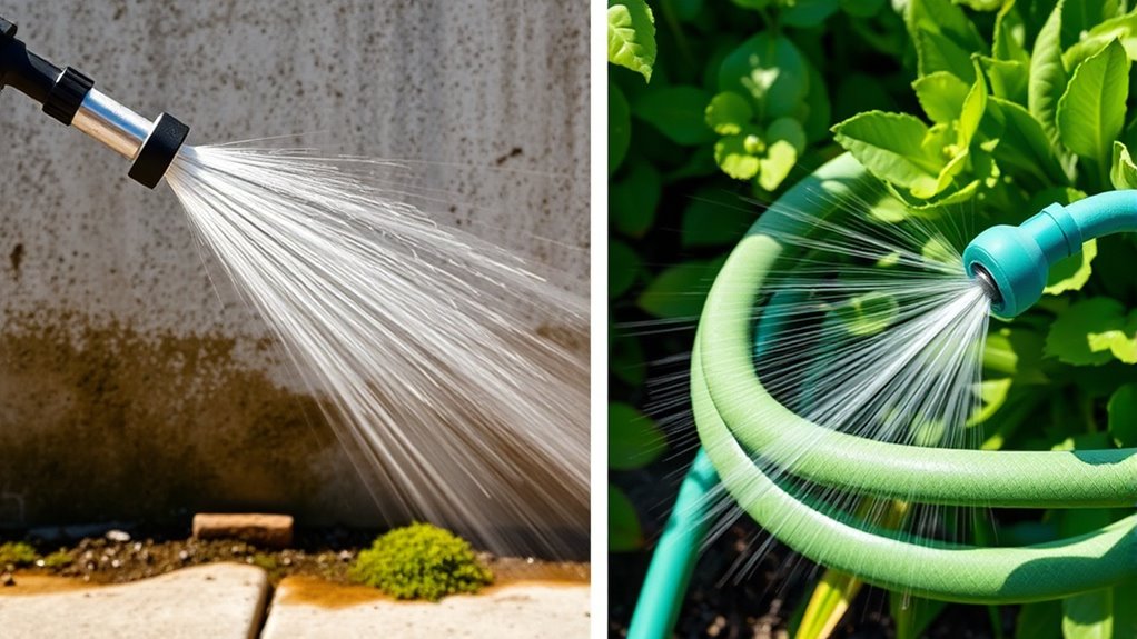 use pressure washer effectively