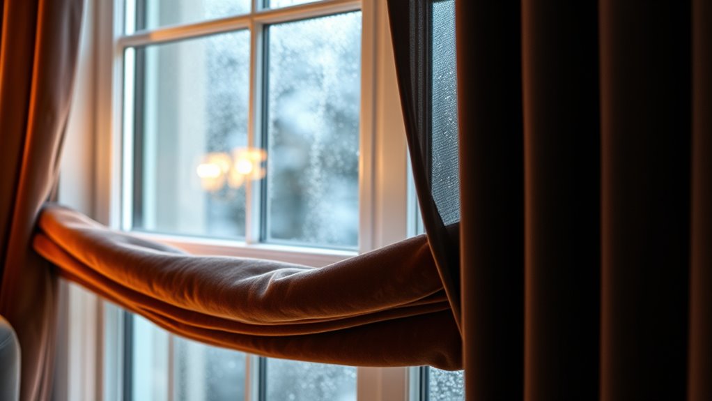 use thermal insulated curtains