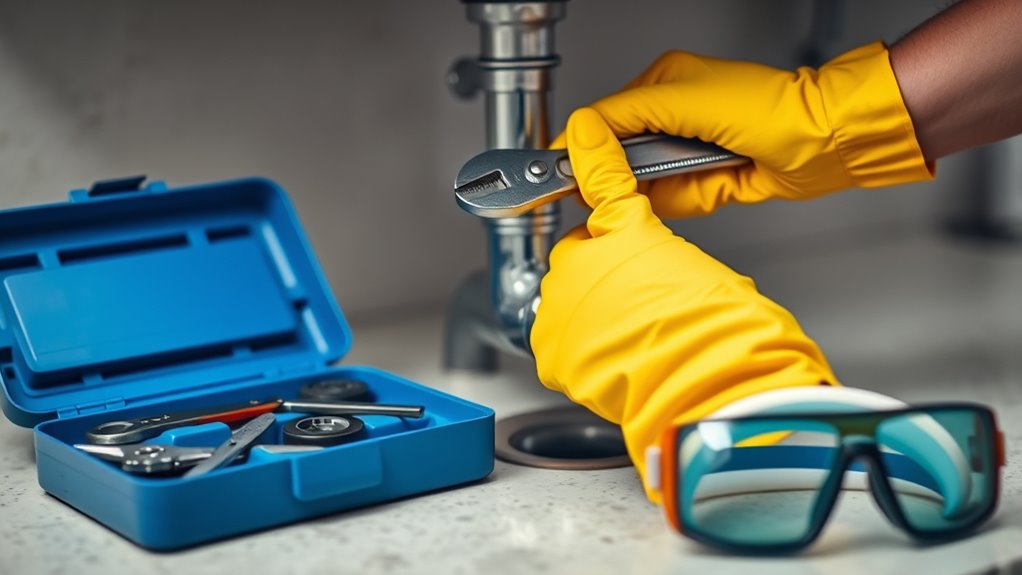 wear protective safety gear