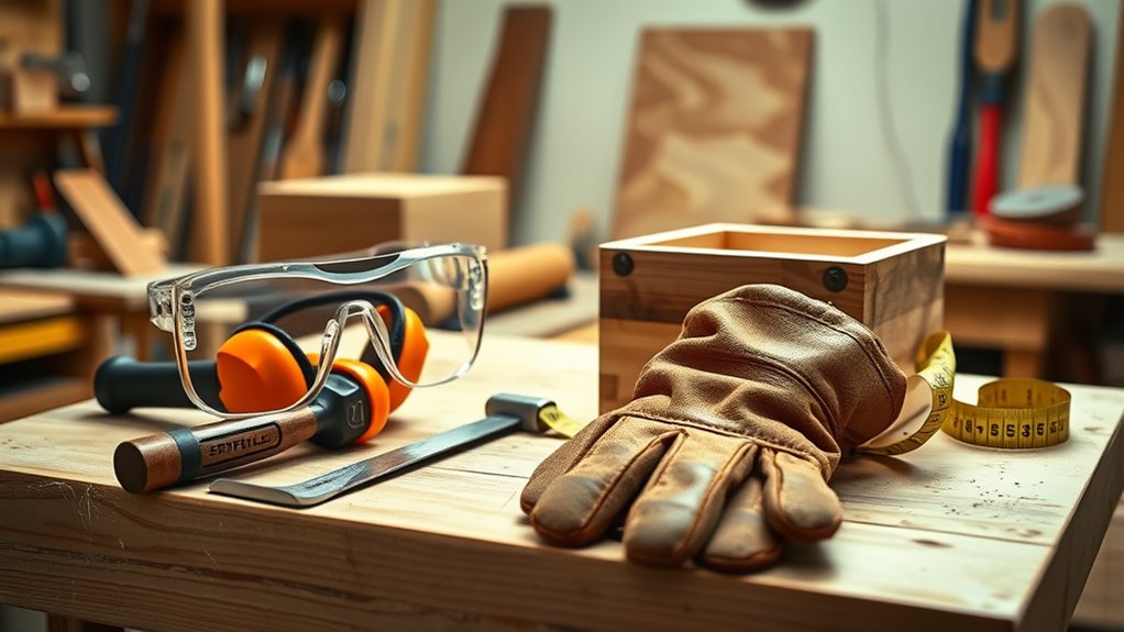 wear protective safety gear