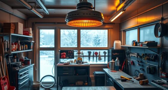 winter garage heating safety