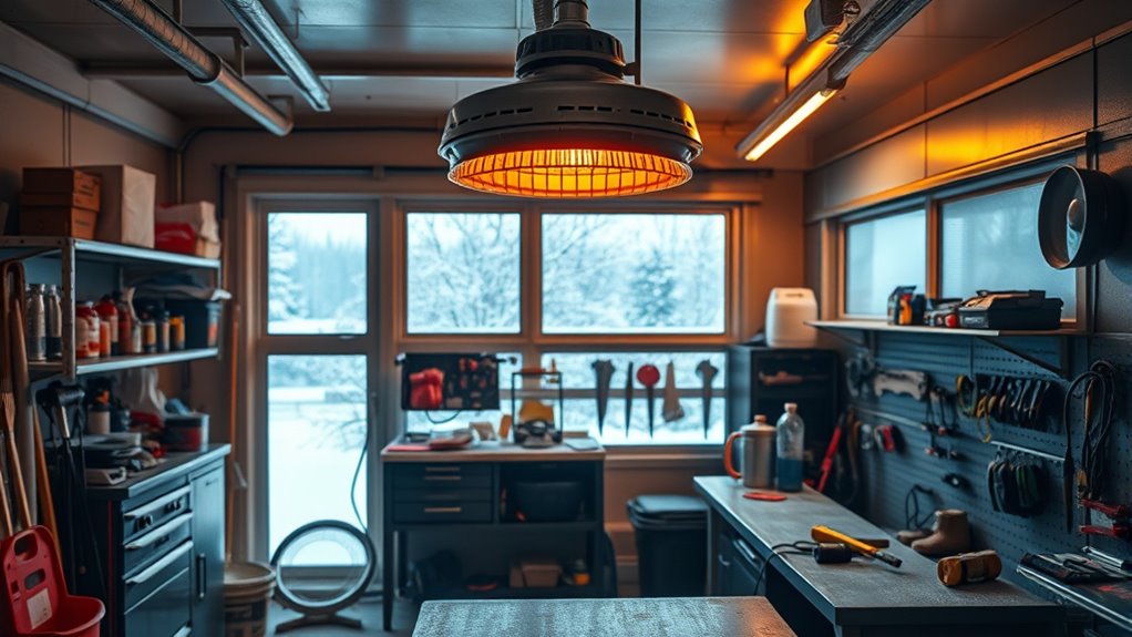 winter garage heating safety