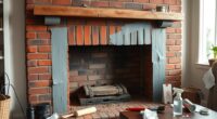 brick fireplace transformation guide