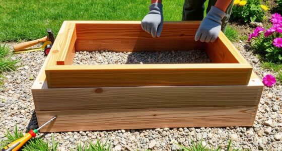 building a raised garden bed